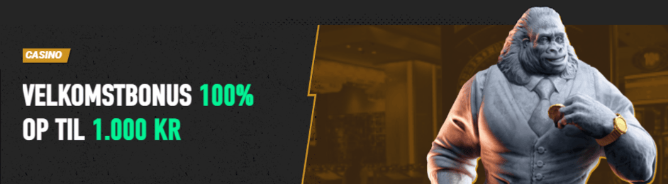 Casino velkomstbonus hos Betinia