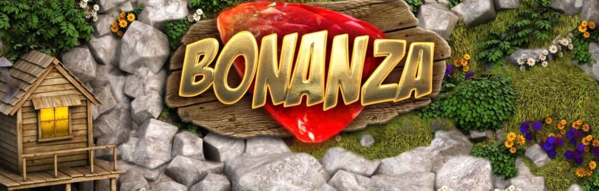 Logo fra Bonanza Casinospil af Big Time Gaming
