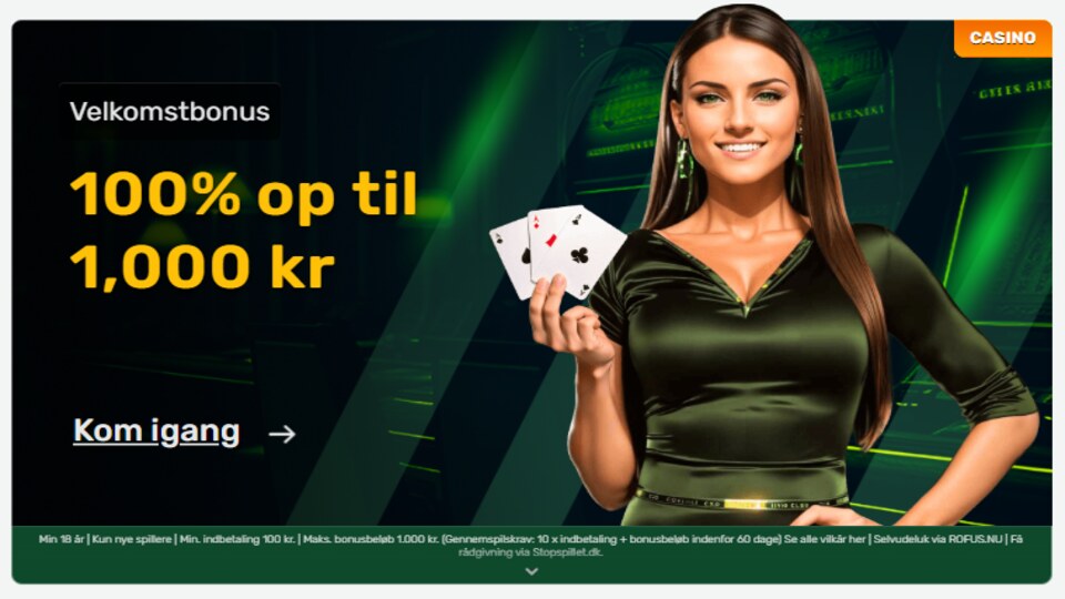 Campobet Casino hos Bedste Casino Online med 100% velkomstbonus op til 1000 kroner