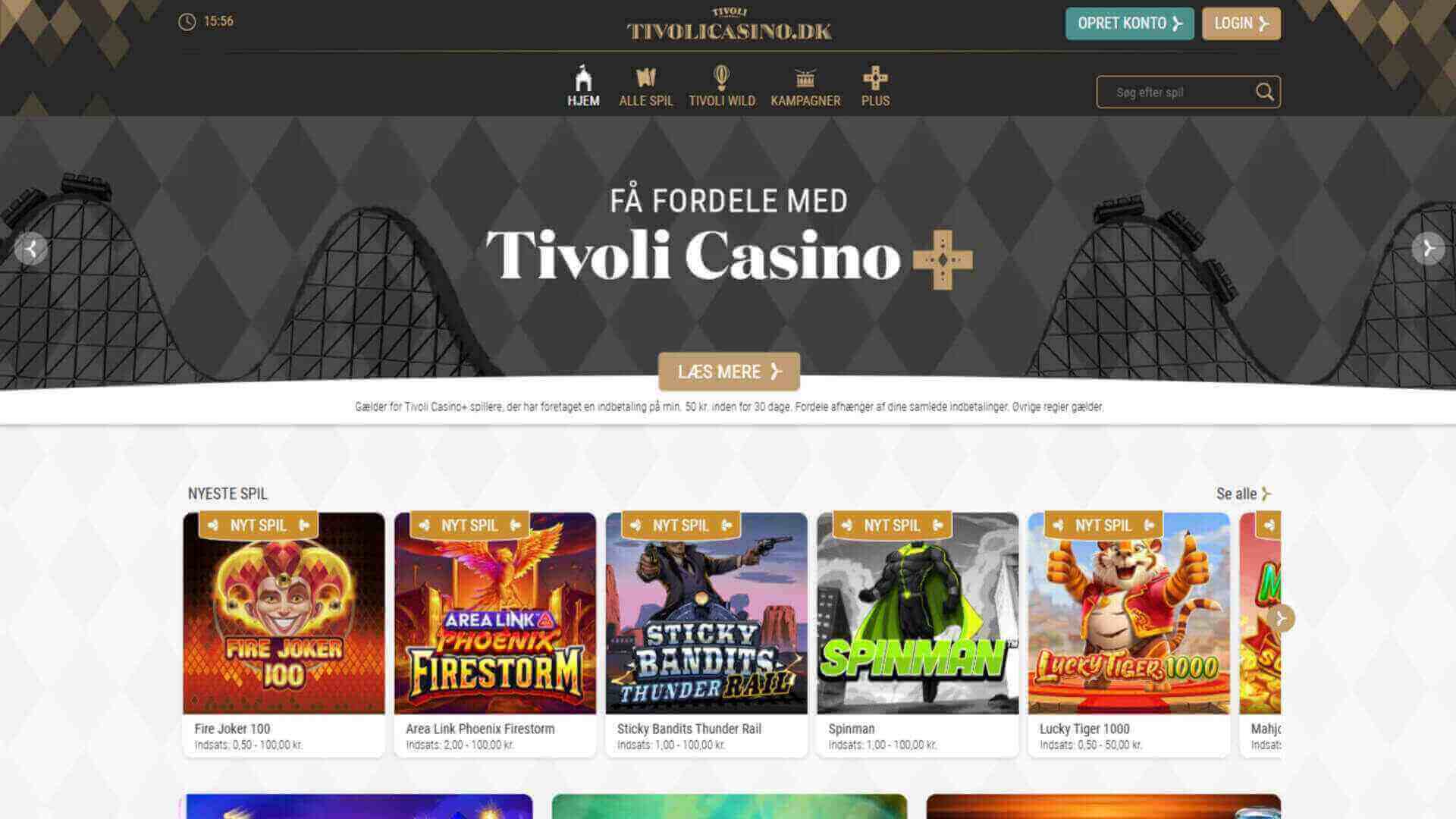 Dansk licenseret online casino: Tivoli Casino på nettet