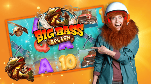 Freespins som indbetalingsbonus hos LeoVegas Casino til Big Bass Splash