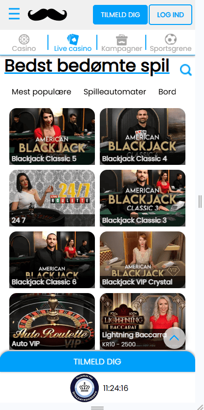 De bedst bedømte spil hos Mr Play Casino