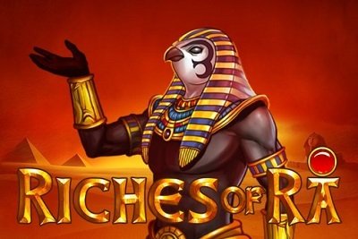 Logo for Riches of Ra-spilleautomat