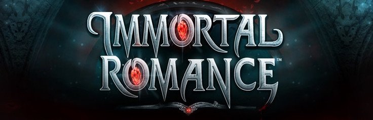 Banner for Immortal Romance-spilleautomaten