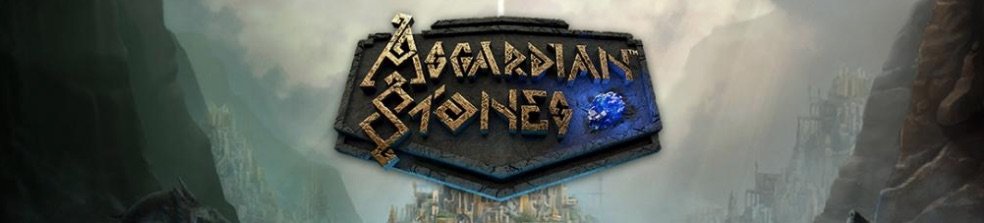 Banner med logoet for Asgardian Stones