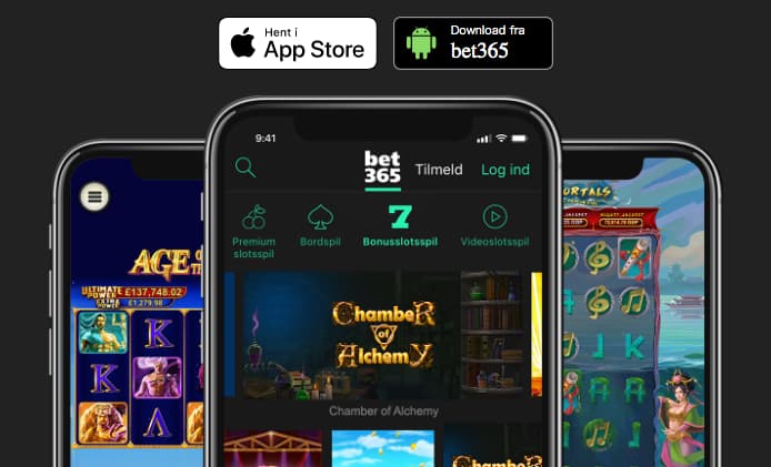 Casino-app til mobilen fra bet365