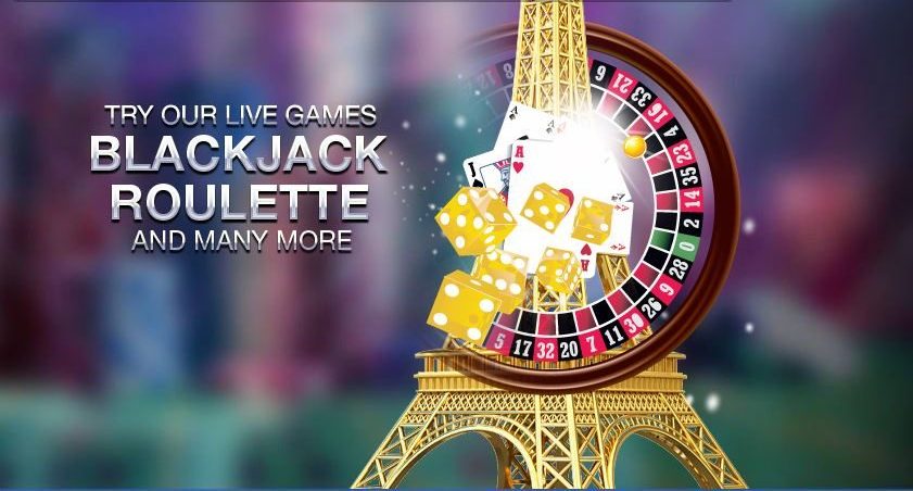 Paris Vegas Casino og Eiffeltårnet