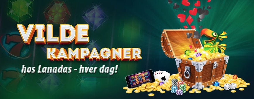 Kampagner hos Lanadas casino