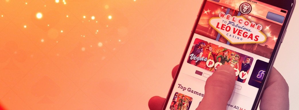 Mobilbillede fra LeoVegas Casino App