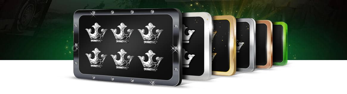 Luxury Casinos bonusklub har disse niveauer