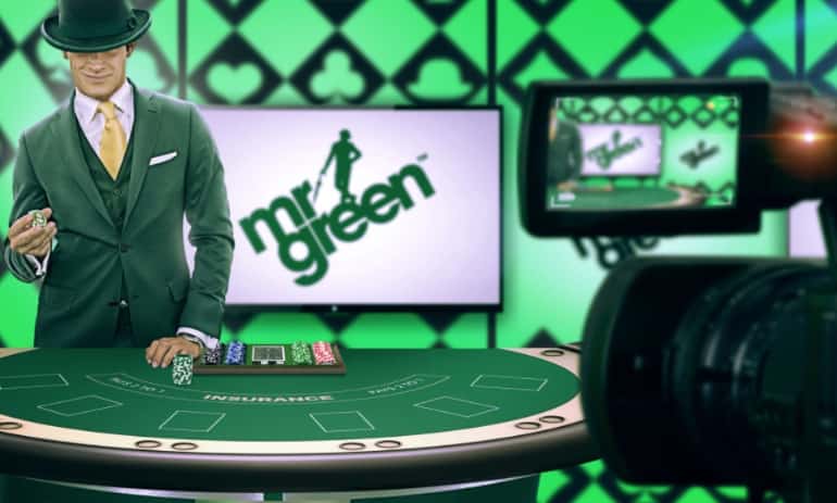 Live casino hos Mr Green