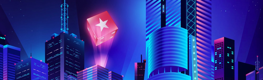 Banner for PokerStars med logo