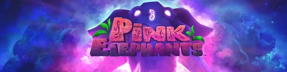 Banner med Pink Elephants