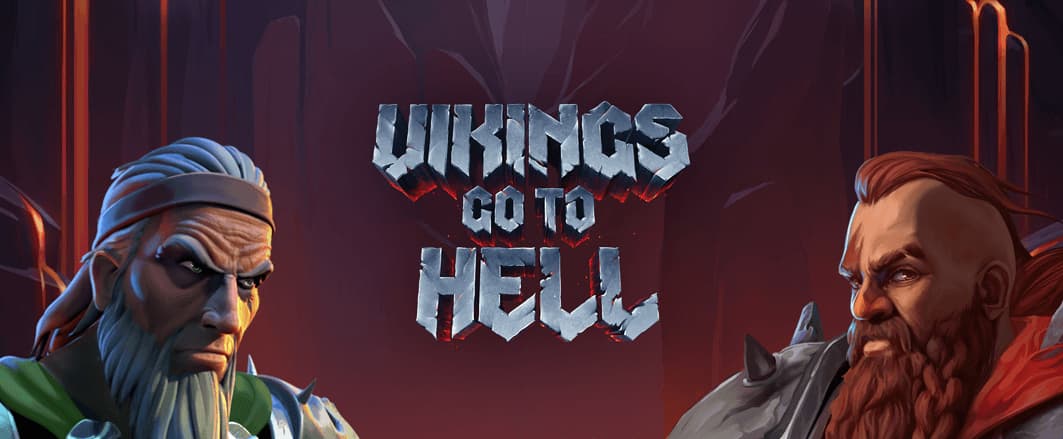Banner med to vikinger fra Vikings Go To Hell